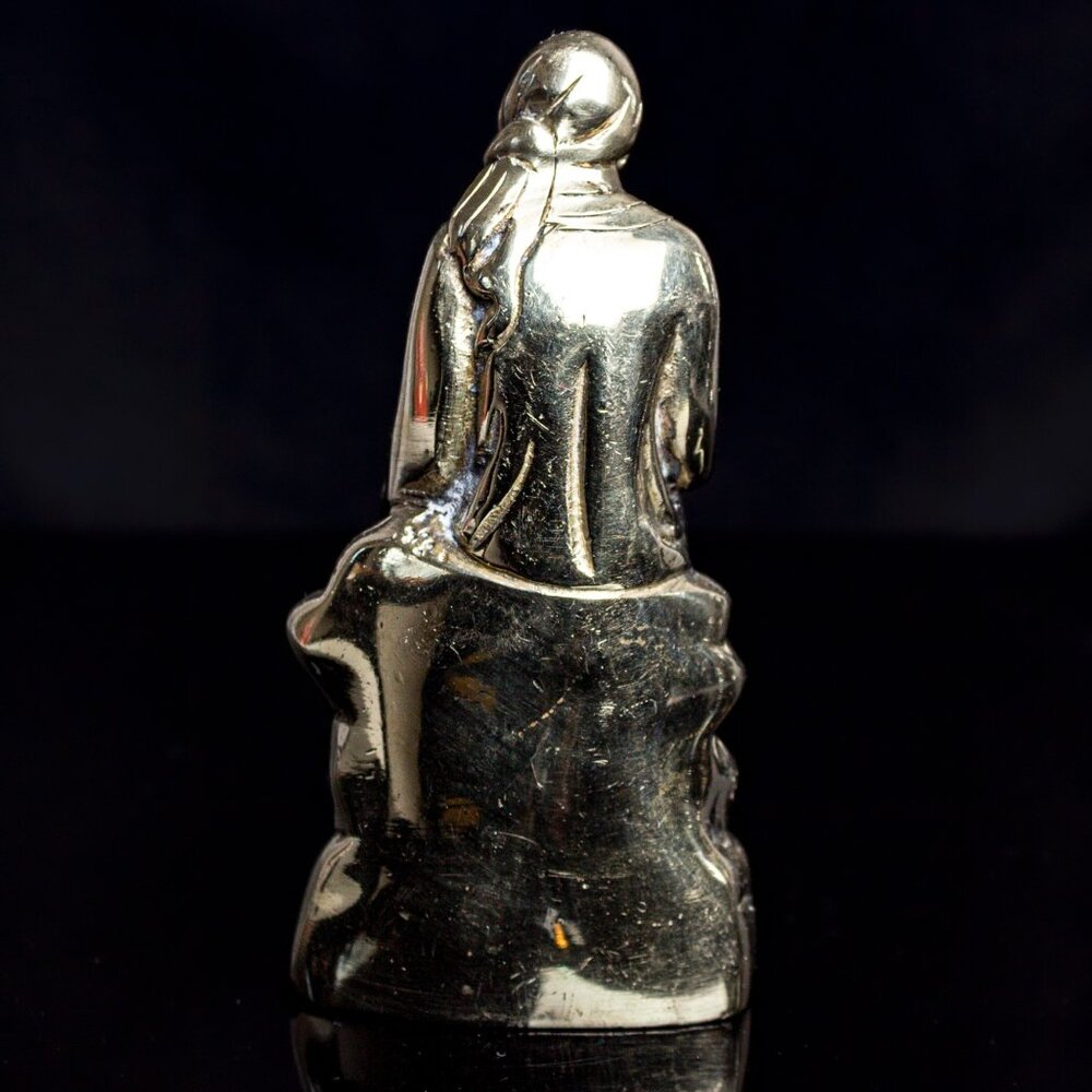 Brass | Sculpture | India Home Decor | Shirdi Sai Baba | Handmade Sculpture - Picture 9 of 10